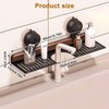 No Drill 16 Inch Shower Caddy, Adhesive Wall Shelf for