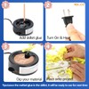 NEX&CO Glue Skillet for Crafting, 60W Electric Hot Melting Glue