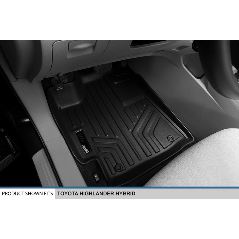 SMARTLINER Custom Fit Floor Mats 2 Row Liner Set for