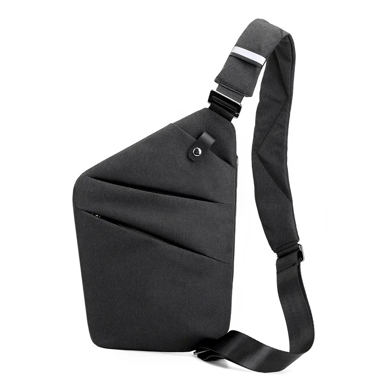 Ultra-Thin Crossbody Chest Bag for Daily Carry – Soft Sling