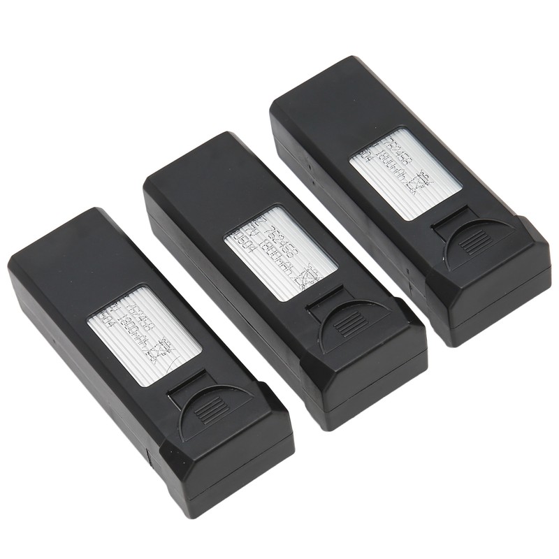 3PCS Drone Lithium Battery Portable Rechargeable 1800MAH 3.7V Quadcopter Drone