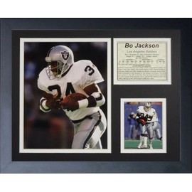 Legends Never Die Bo Jackson Framed Photo Collage, White, 11x14-Inch, (11631U)