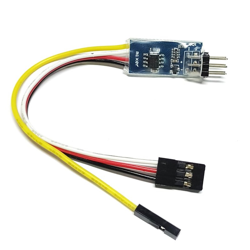 STASRC V-Tail Mixer Double Motor Speed Difference Controller for RC