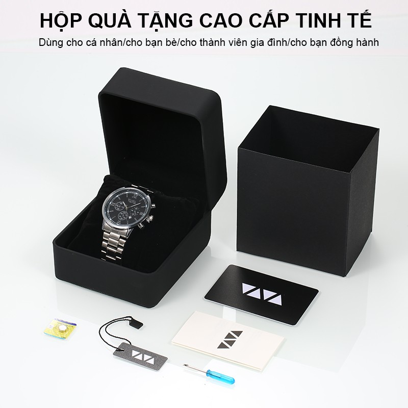 Leisure Fashion Glass Men Quartz Watch