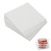 Parchment Paper Squares, 4x4 Inch, Set of 300, Small Hamburger
