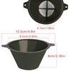Worldity Paint Strainer, 100 mm Plastic Filter with Fine Nylon