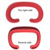 NUHFUFA VR Silicone Facial Interface Face Pad for Vision Pro,