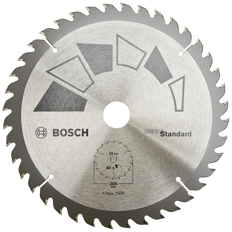 Bosch DIY Basic 2609256822 Circular Saw Blade 205 x 2.2
