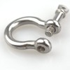 Pack-of-10 M6 D Bow Ring Shackle Locks 304 Stainless Steel