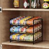 Simple Trending Can Rack Organizer, Stackable Can Storage Dispenser Holds