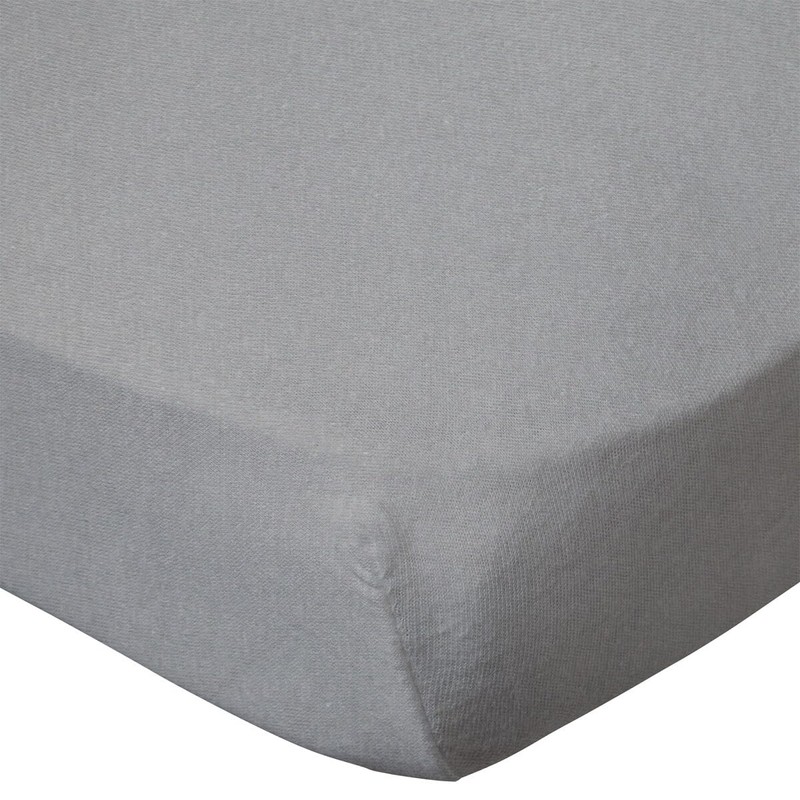 BabyCalin - Set of 2 Fitted Sheets Grey / Star