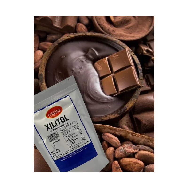 Xilitol Endulzante Sustituto De Azúcar 500 Gramos