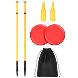 HEYRSUN Heysun Outdoor Flying Disc Game Set - Ultimate Backyard Fun for Family and Friends, Portable Disc Toss Game with Carrying Bag Perfect for Beach,Park,Party.