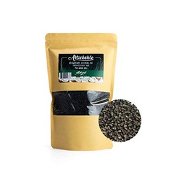 500 g PURIZE Coconut – Loose Activated Carbon on Coconut Base for Filling Activated Carbon Adapters Including 1/5 Stickers
