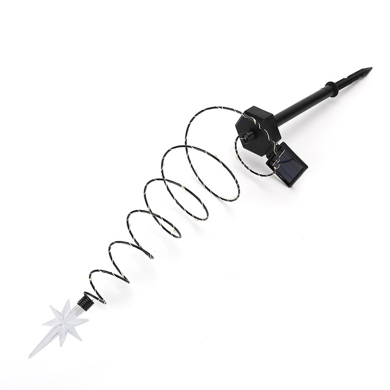 Solar Outdoor Garden Light Waterproof Flexible Lightweight Beautiful Lawn Decorative