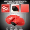 Golf Iron Head Covers Value 12 Piece Set, Synthetic Leather