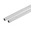 sourcing map 2 pieces stainless steel tube, 7 mm x