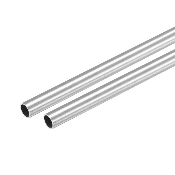 sourcing map 2 pieces stainless steel tube, 7 mm x