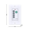 WDZP New Universal Ceiling Fan Wall Control 3 Speed Wall