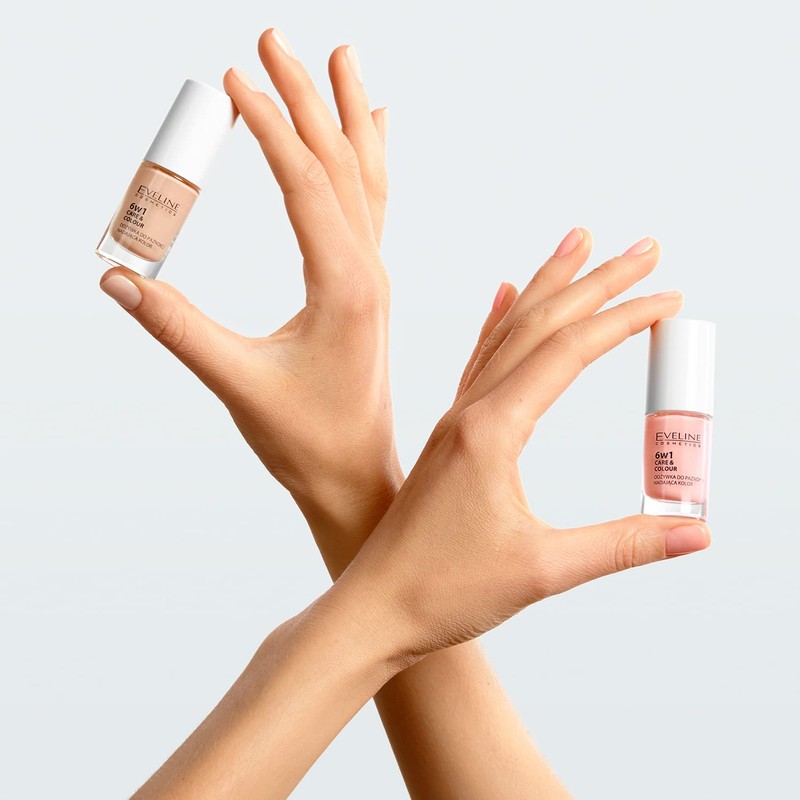 Eveline, Colourful Nail Conditioner Care Colour Nail 6 in 1
