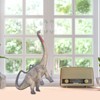 Simulated Diplodocus Model Figure Desktop Static Dinosaur Figurine Toy Home