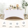 Fixwal 6 Pack Table Cloth Rectangle Table, 6FT Table Cover,