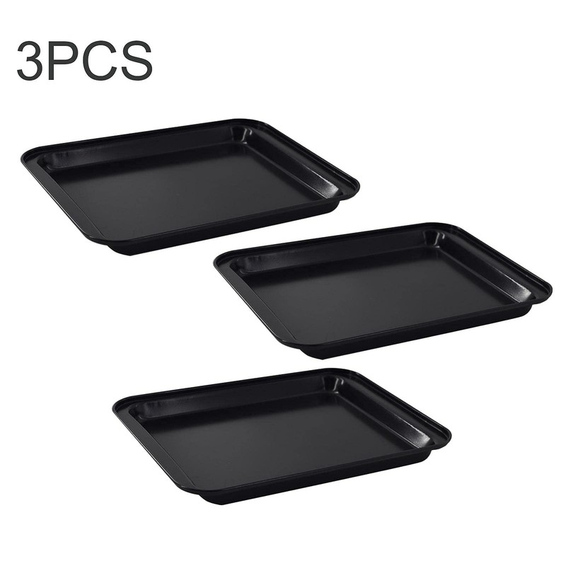 Parthan 3-Pack Oven Trays - 23.8cm Non Stick Carbon Steel