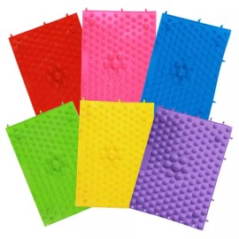 전신 혈액순환 지압 매트 등 허리 요가 스트레칭 마사지 [핑크] Full Body Blood Circulation Pressure Mat for Waist Yoga Stretching Massage [Pink]