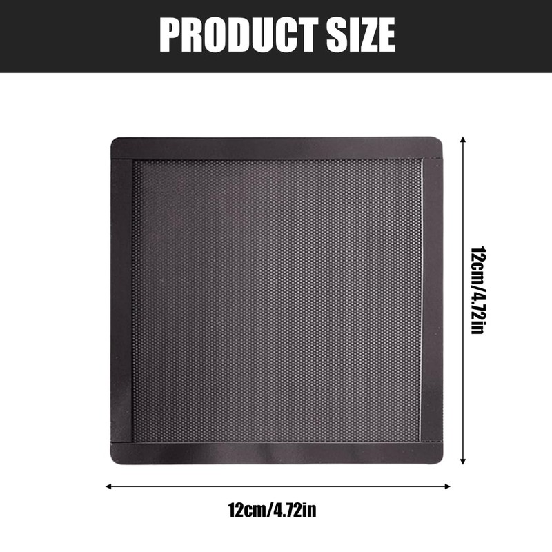 WeddHuis 2 x Fan Cover with Ultra Fine Dust Filter,