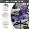 Garucesta Office Chair Cover Removable Computer Chair Slipcover Stretchable High-Back