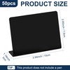 Aramanara 50 Pcs Mini Chalkboard Signs for Labeling, 10 x