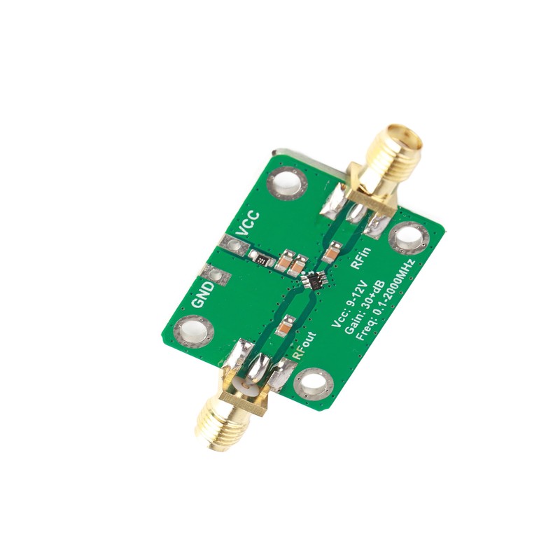 Low Noise Amplifier 0.1 to 2000MHz 30±dB Good Performance Small