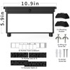 Solar House Numbers For Outside,Solar Powered Waterproof LED Light, Outdoor