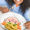 Genuine Fred MS. FOOD FACE Kids' Ceramic Dinner Plate