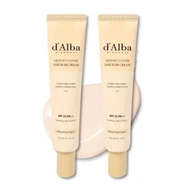 Dalba 달바 스킨 핏 커버 세럼 비비크림 30g 2개 변정수 Dalba Skin Fit Cover Serum BB Cream 30g 2-pack [Dalba Multi Balm 9g x 2]