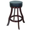 RAM Gameroom Products 30-Inch Backless Barstool, Cappuccino Finish, 30-Inch