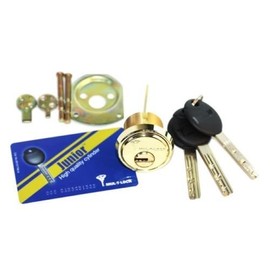 Mul-t-lock Junior Rim & Mortise Rimo Cylinder. Mul-t-lock Rim Mortise 3 Keys by Mul-T-Lock