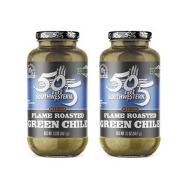 505 Southwestern Hatch Valley Diced Green Chiles, 32 Ounce (2 Pack)