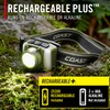 Coast FL95R 1250 Lumen Rechargeable Plus LED Headlamp with Green,