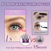 JoMay Self-Adhesive Lash Clusters,Press-On Lashes 10-16mm,Individual Lash Extension Kit with
