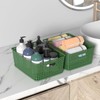 Sadstory Plastic Weave Storage Shelf Baskets, Organization Baskets, 4 Packs