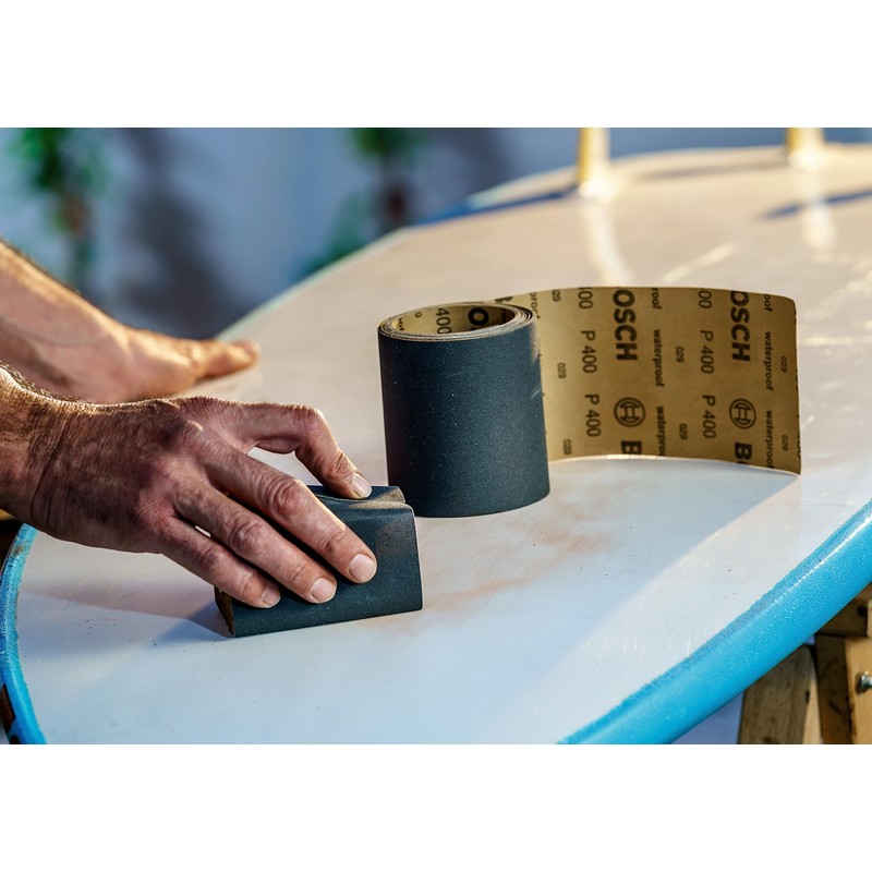Bosch Professional 1x Sanding Roll SiC (for Coated material, Lacquer,