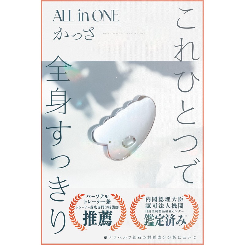 All in One Cassa, Designed for Japanese Women, Recommended by