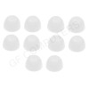10 MED Silicone Replacement Earbud Ear Tips Plugs for Shure