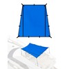 BLUEWING Sunshade for Fishing Boats Shade Canopy Waterproof Durable 1200D