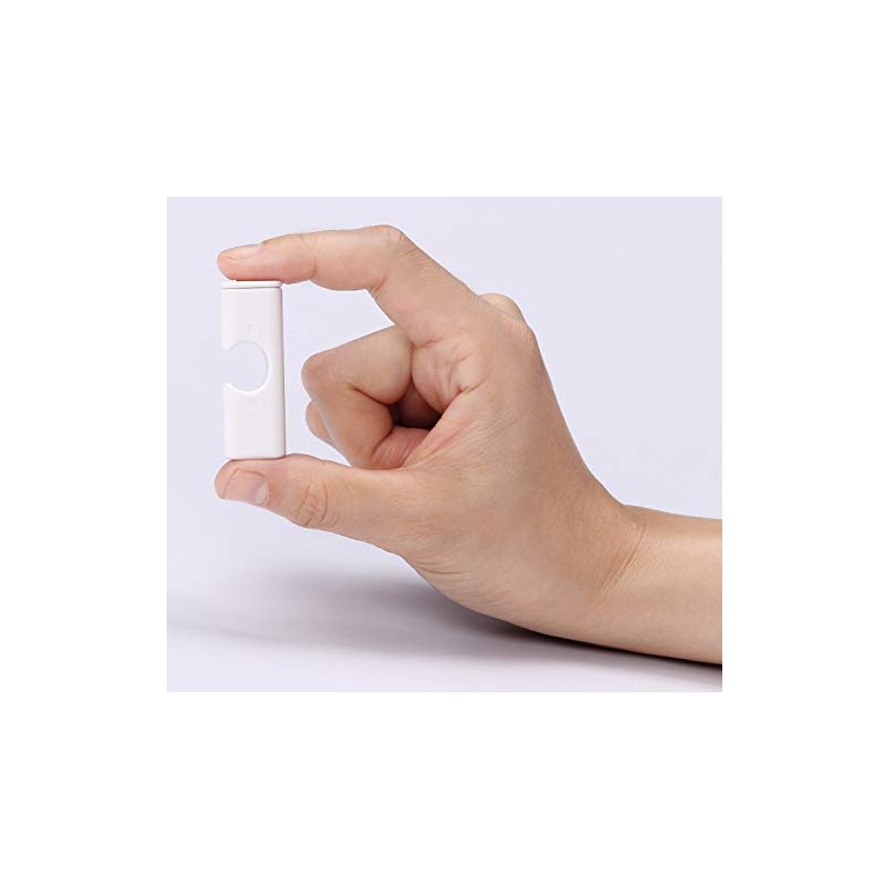Kokubo KK-422 Kokubo HAUS Push Clip, White, 6 Pieces