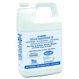 JT Eaton 207-W1GP Kills Bedbugs II Water Based Bedbug Spray with Sprayer Attachment, 1-Gallon Professional Label