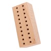 screwdriver Pliers Organizer 20 Holes Beech Wood Display Stand Base