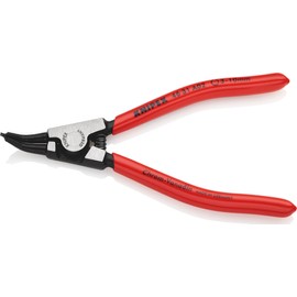Knipex Circlip Pliers for external circlips on shafts 45° bent black atramentized, plastic coated 130 mm 46 31 A02