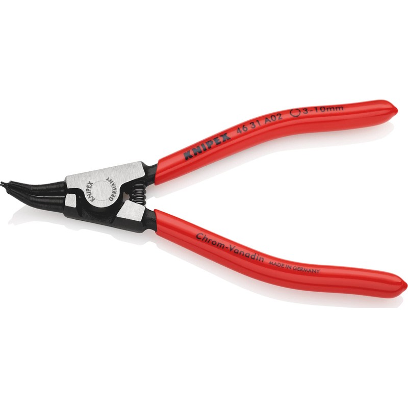Knipex Circlip Pliers for external circlips on shafts 45° bent